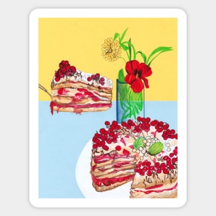 Danish Layer Cake Sticker